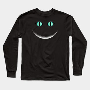 Alice in Wonderland - Cheshire Cat Moon Long Sleeve T-Shirt